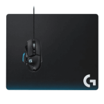 Logitech G440 Hard Gaming Mouse Pad for High DPI Gaming -Rubber, Black