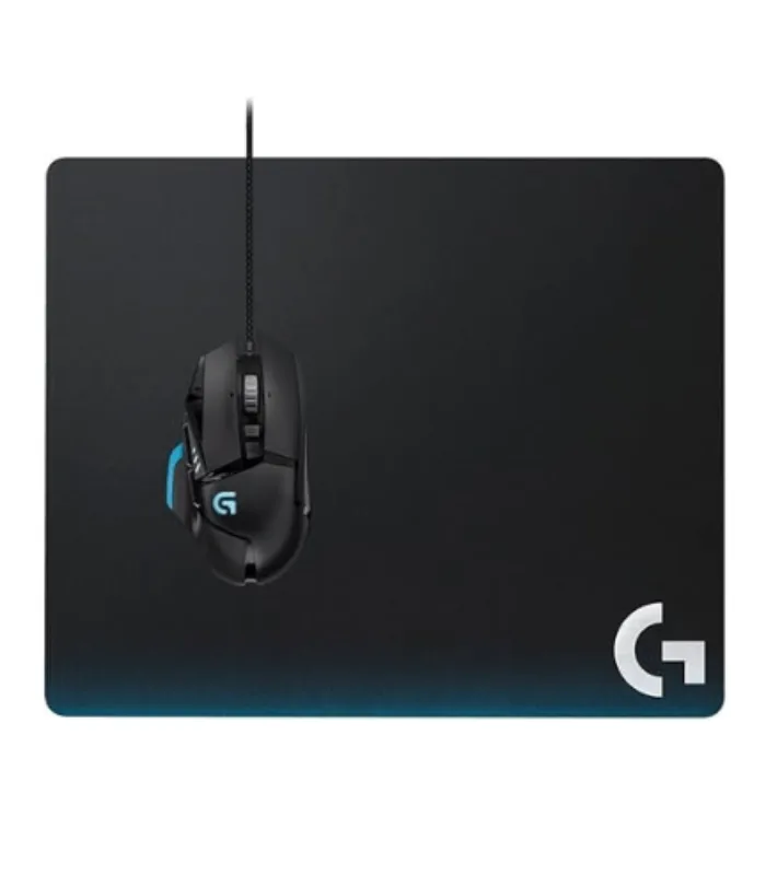 Logitech G440 Hard Gaming Mouse Pad for High DPI Gaming -Rubber, Black