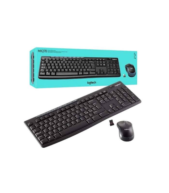 Logitech MK270 Wireless Keyboard and Mouse Combo Logitech MK270 Wireless Keyboard and Mouse Combo