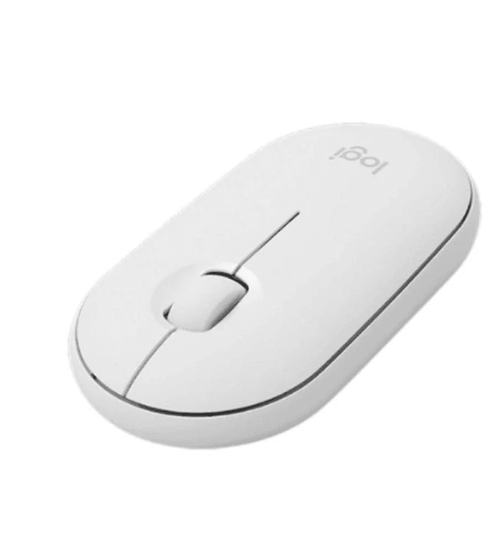 Logitech M350 Pebble Wireless Mouse (Off-White)