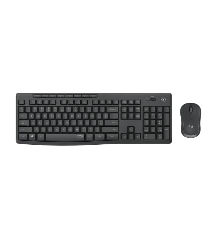 Logitech MK295 Silent Wireless Combo Keyboard Mouse Graphite Logitech MK295 Silent Wireless Combo Keyboard Mouse Graphite