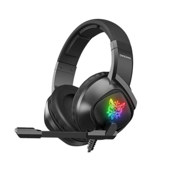 ONIKUMA K19 RGB Wired Stereo Gaming Headset True Noise Cancellation