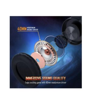 ONIKUMA K19 RGB Wired Stereo Gaming Headset True Noise Cancellation