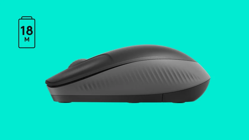 Logitech M190 Full Size Curve Wireless Mouse