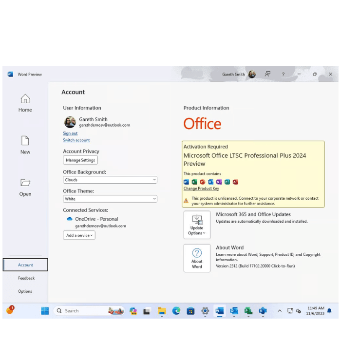 Office 2024 Pro Plus Lifetime Activation Key
