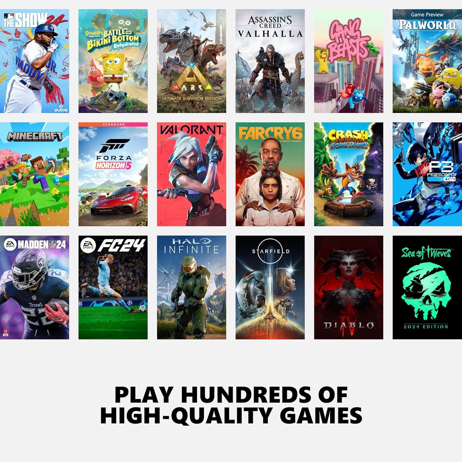Explore all games available Over 500 high-quality games. Play over 500 high-quality games with friends on console, PC, phones & tablets New games: Games are added all the time, including day one releases Discover your next favorite game