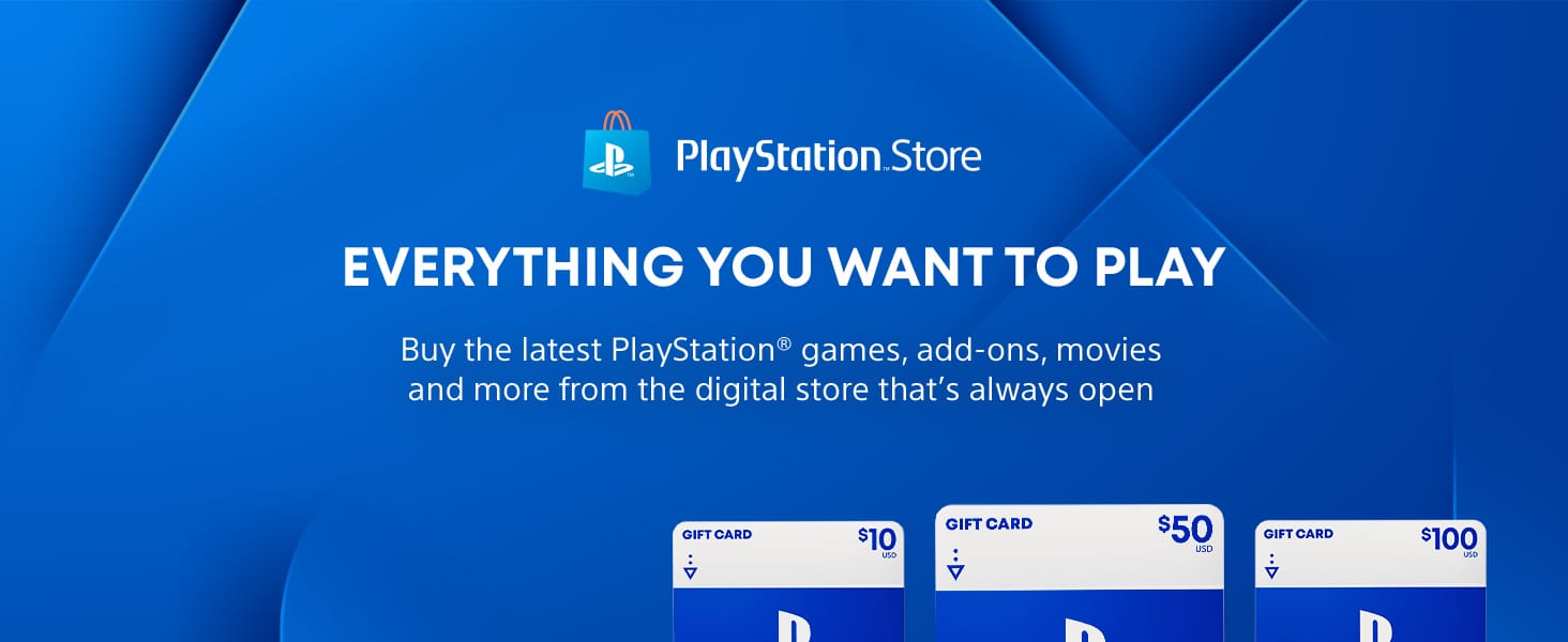 PlayStation Network Gift Card 50 USD PSN USA [Digital Code]