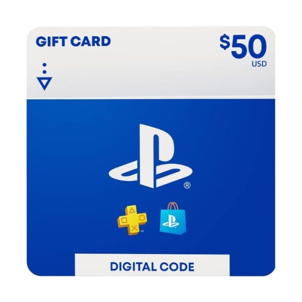 PlayStation Network Gift Card 50 USD PSN USA [Digital Code]