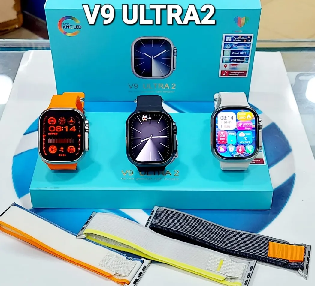 V9 Ultra 2 Smart Watch | Amoled HD Display