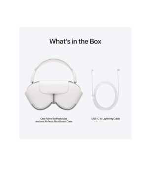 AIRPODS MAX WIRELESS ANC HEADPHONE WITH POUCH SILVER/BLACK