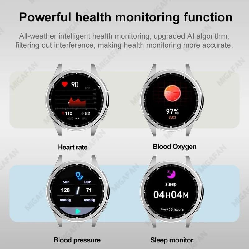 JS WATCH 6 MAX CLASSIC 1.43 INCH AMOLED DISPLAY