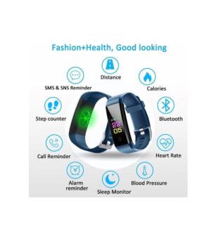 Oumuele Fitness Tracker Hr, Kids Activity Tracker Watch Android with Heart Rate Monitor