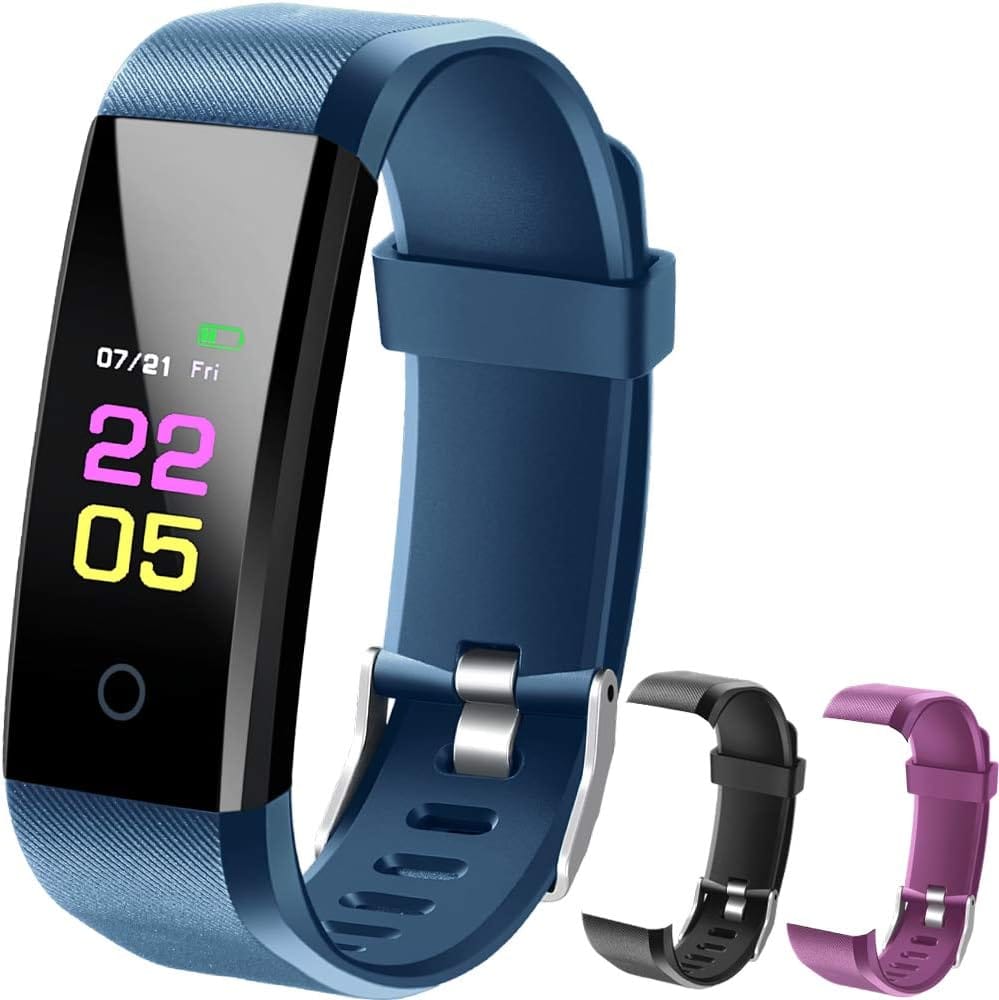 Oumuele Fitness Tracker Hr, Kids Activity Tracker Watch Android with Heart Rate Monitor