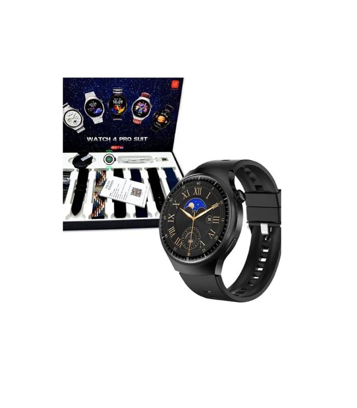 Watch 4 Pro Suit Smartwatch WITH 7 STRAPS