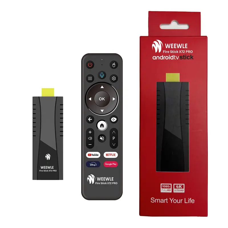 Weewle Firestick X72 PRO Quad Core Dual WiFi Amlogic 905W2 (2GB/16GB)