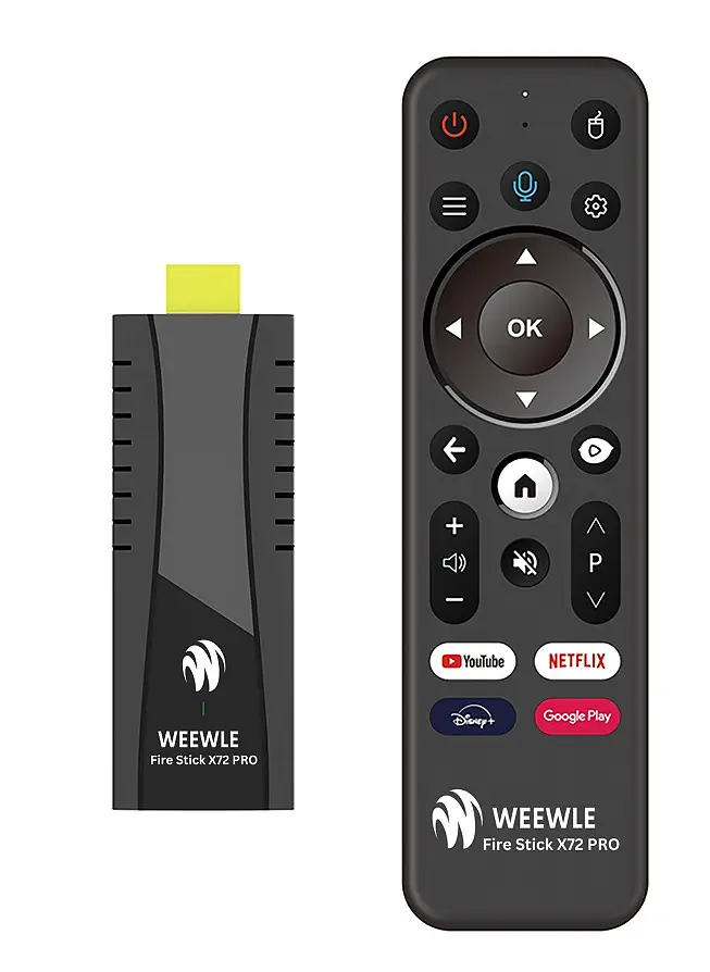 Weewle Firestick X72 PRO Quad Core Dual WiFi Amlogic 905W2 (2GB/16GB)