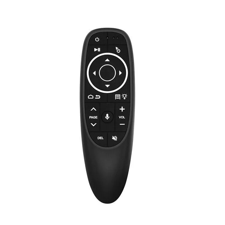 Smart Remote Control 10+ Meter Range 2.4 GHz Wirless Built-in 6-Axis Gyroscope Google Voice Search Google Assistance Works with: Android TV box, Smart TV, mini PC, HTPC.