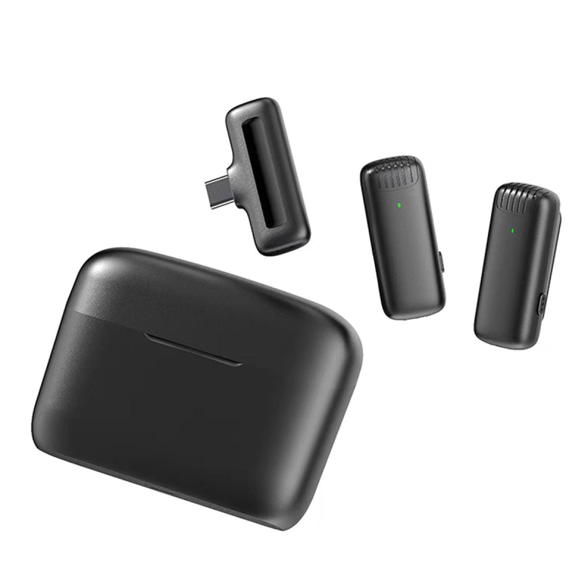 J13 Type-C Dual Wireless Lavalier Microphone with Charging Case