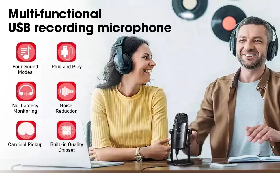 Jmary MC-PW10 Professional USB Microphone for pc and mobile