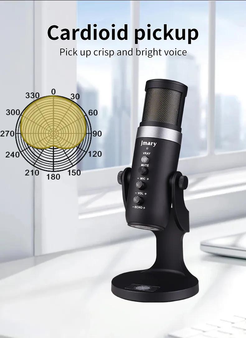 Jmary MC-PW9 RGB USB recording Microphone