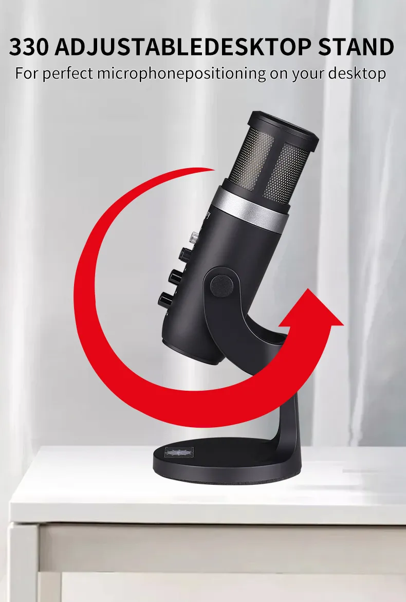 Jmary MC-PW9 RGB USB recording Microphone