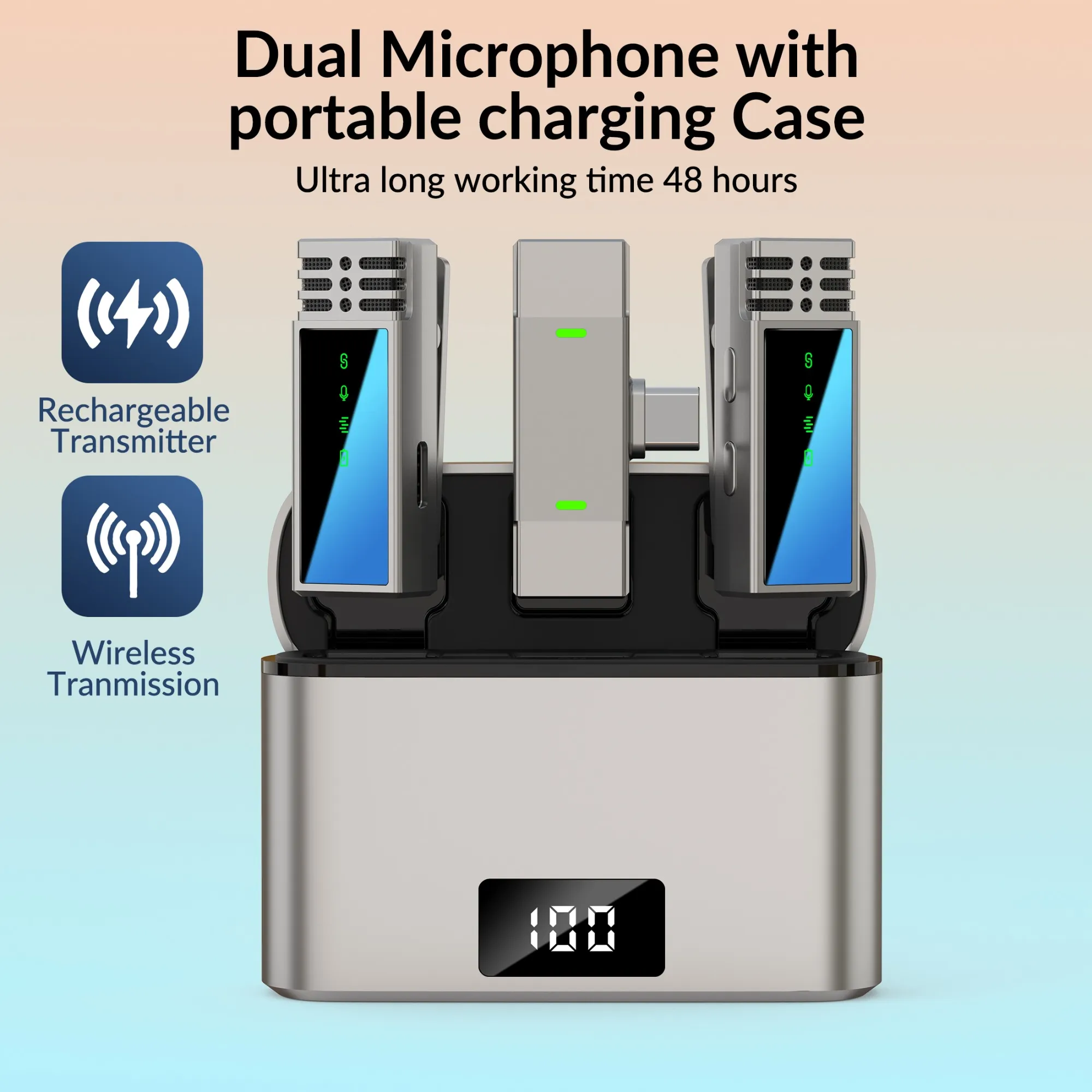 Jmary MW-15 2.4G wireless Microphone for Mobile (Type-C)