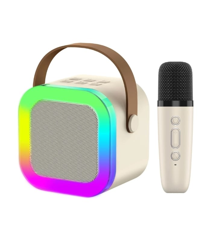 K12 Mini Audio Microphone Karaoke Family Wireless Bluetooth Speaker