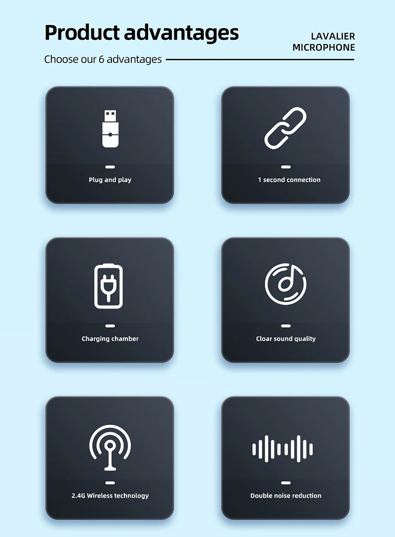 K13 Type-C ANC Dual Wireless Lavalier Microphone