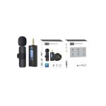 K35 High Quality Wireless Dual Microphone For Mobile Phone And Camera