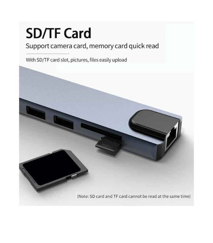 _U-SAN 10 In 1 Multiport Type C To HDMI 4K Hub Adapter U-SAN 10 In 1 Multiport Type C To HDMI 4K Hub Adapter