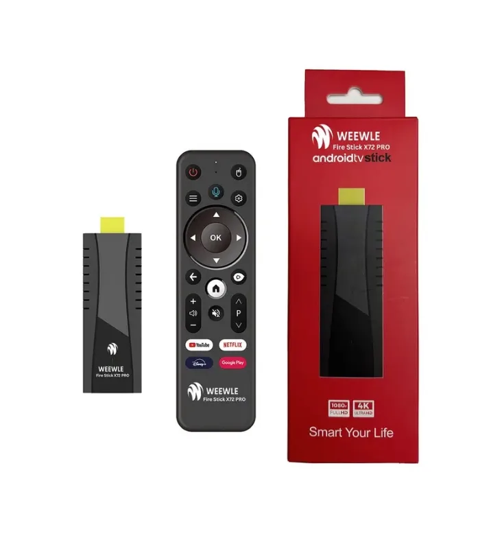 Weewle Firestick X72 PRO Quad Core Dual WiFi Amlogic 905W2 (2GB-16GB)