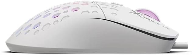 XTRIKE ME GM209W RGB Gaming Mouse - Optical Sensor 8,000 DPI