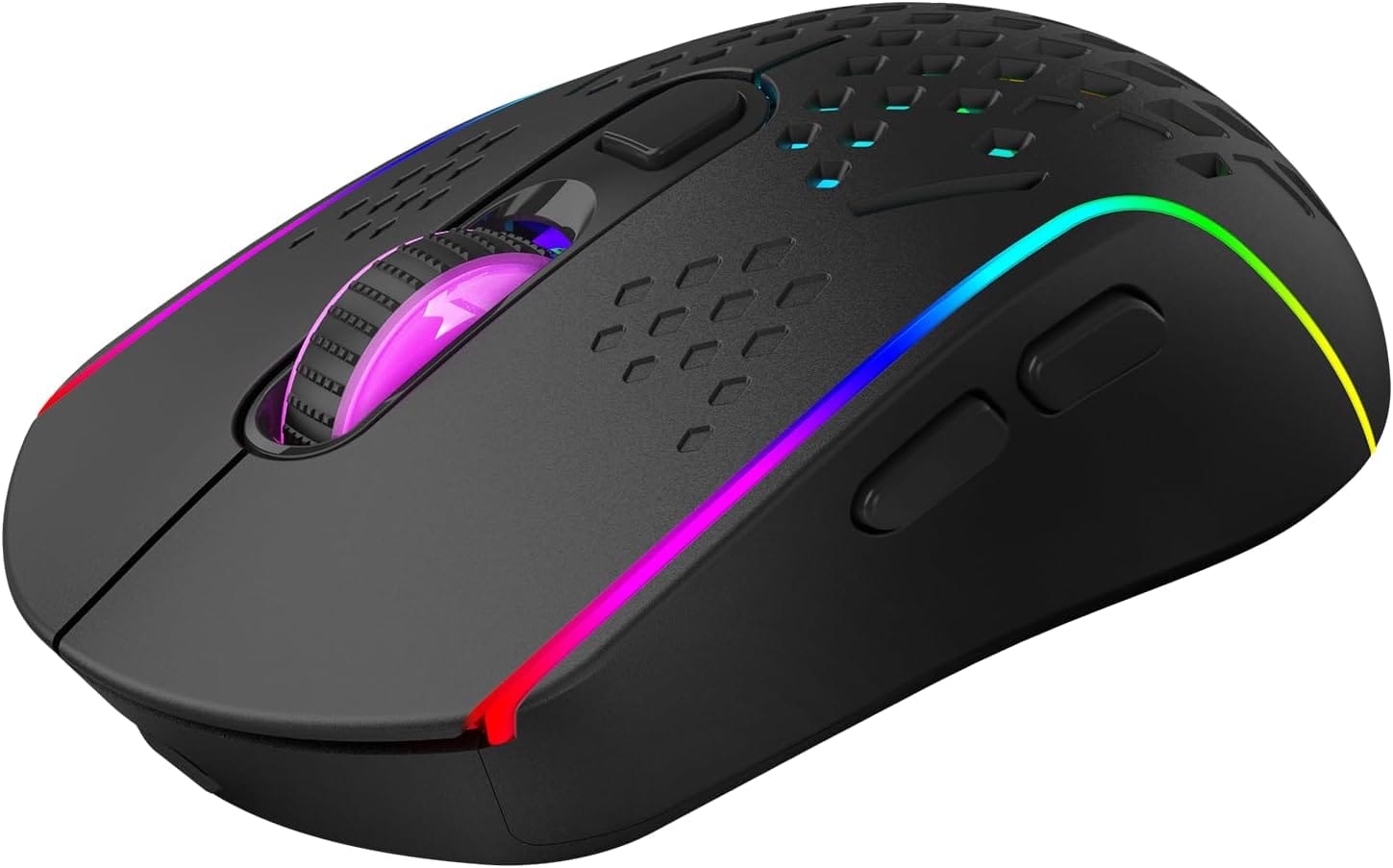 xtrike me XRITKE Gaming Mouse RGB 2.4G Wireless+Wired Dual Modes Mouse