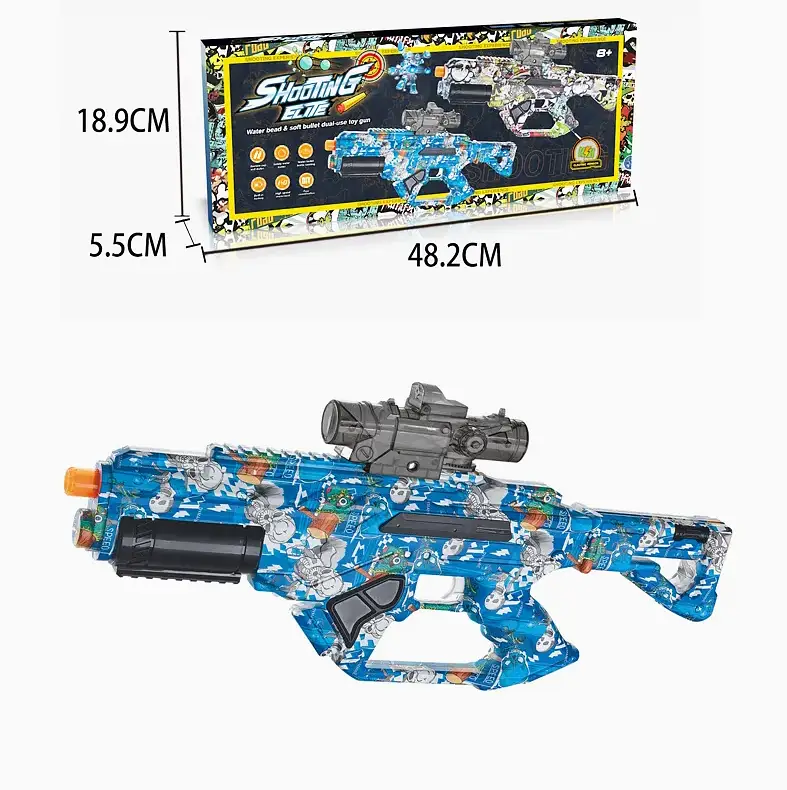 2 in 1 Soft Bullet Gun Electric Gel Ball Blaster Electric Gel Ball