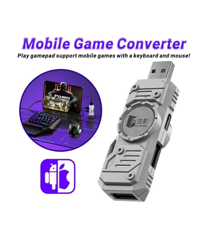 5in1 Mobile Gaming Keyboard Mouse M9 for BGMI