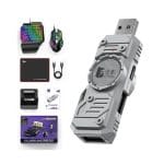 5in1 Mobile Gaming Keyboard Mouse M9 for BGMI