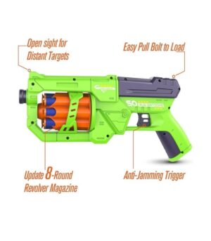 8-Dart Rotating Drum Toy Gun for boys-Girls
