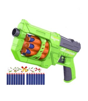 8-Dart Rotating Drum Toy Gun for boys-Girls
