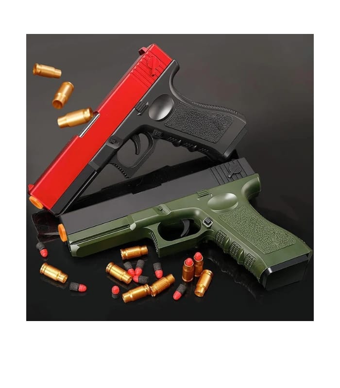 Classic Glock Soft Bullet Toy Gun ( MANUAL )