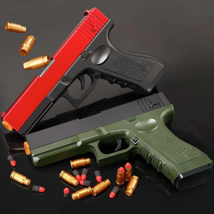 Classic Glock Soft Bullet Toy Gun ( MANUAL )