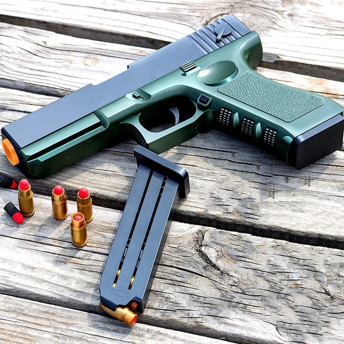 Classic Glock Soft Bullet Toy Gun ( MANUAL )