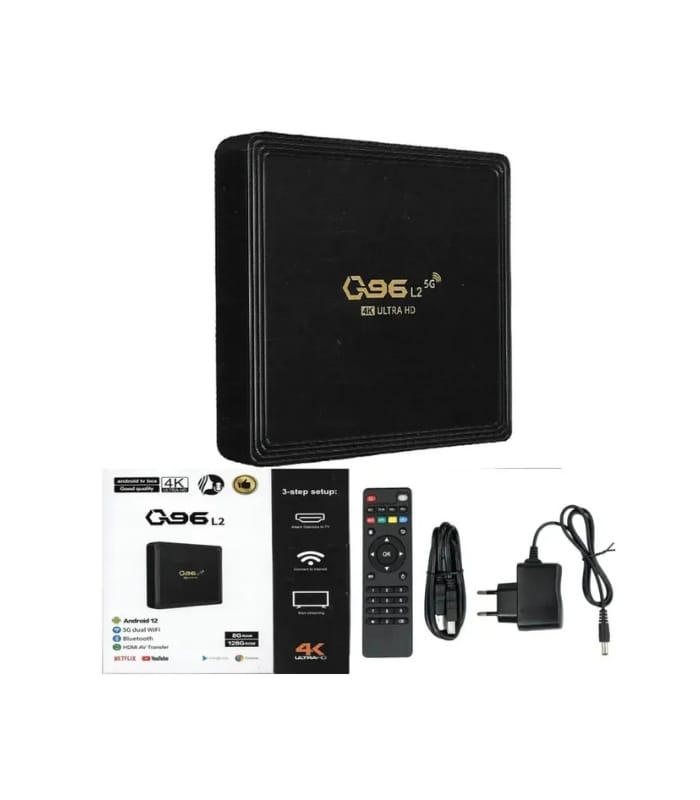 Q96 L2 Smart TV Box Android15 Amlogic S905L2 Quad Core