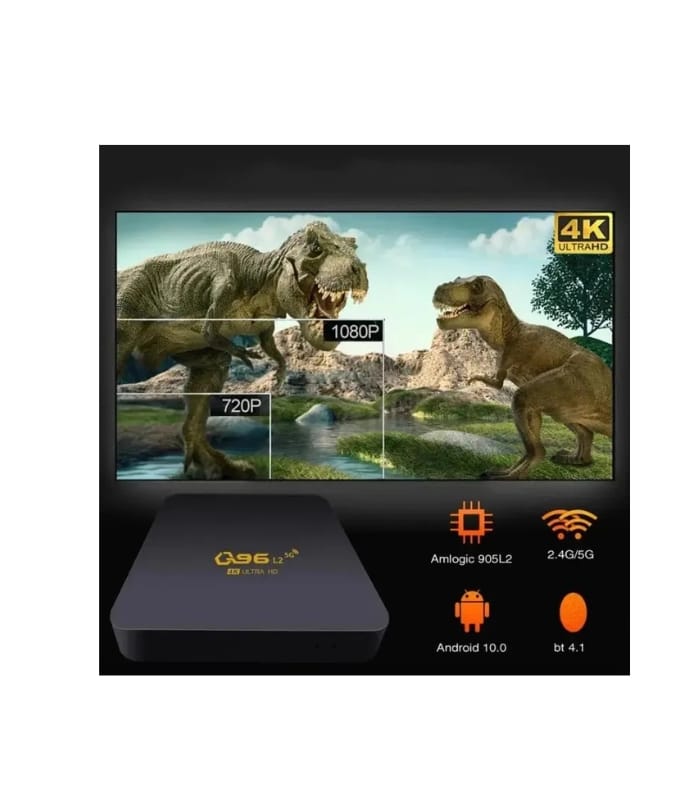 Q96 L2 Smart TV Box Android15 Amlogic S905L2 Quad Core