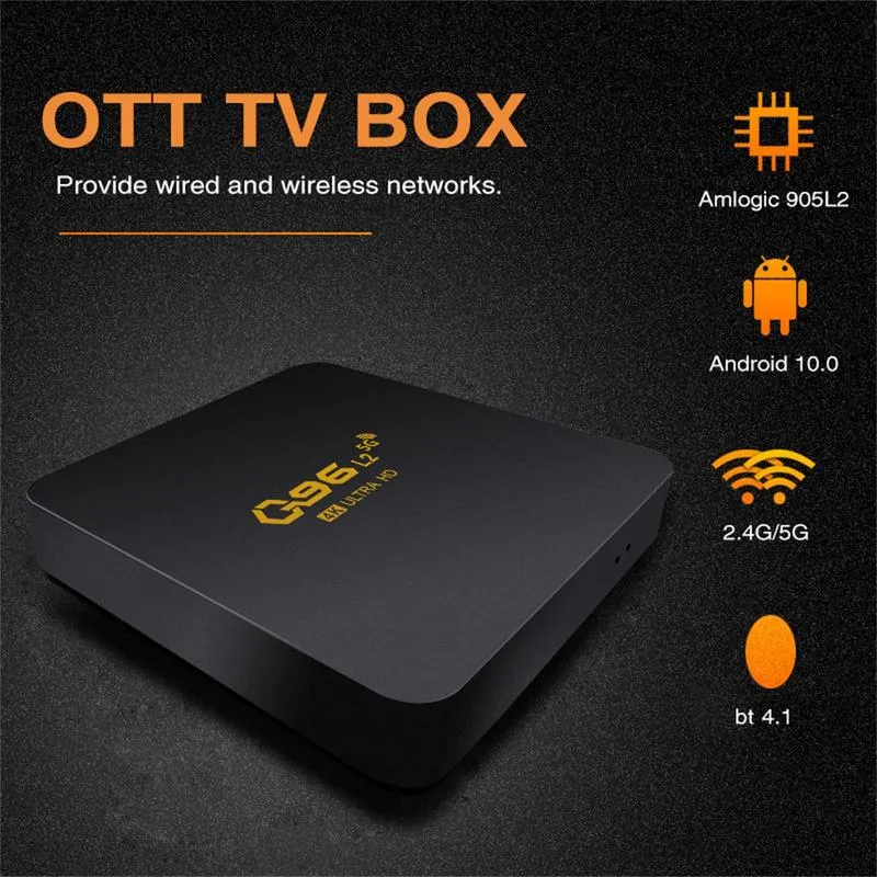 Q96 L2 Smart TV Box Android15 Amlogic S905L2 Quad Core