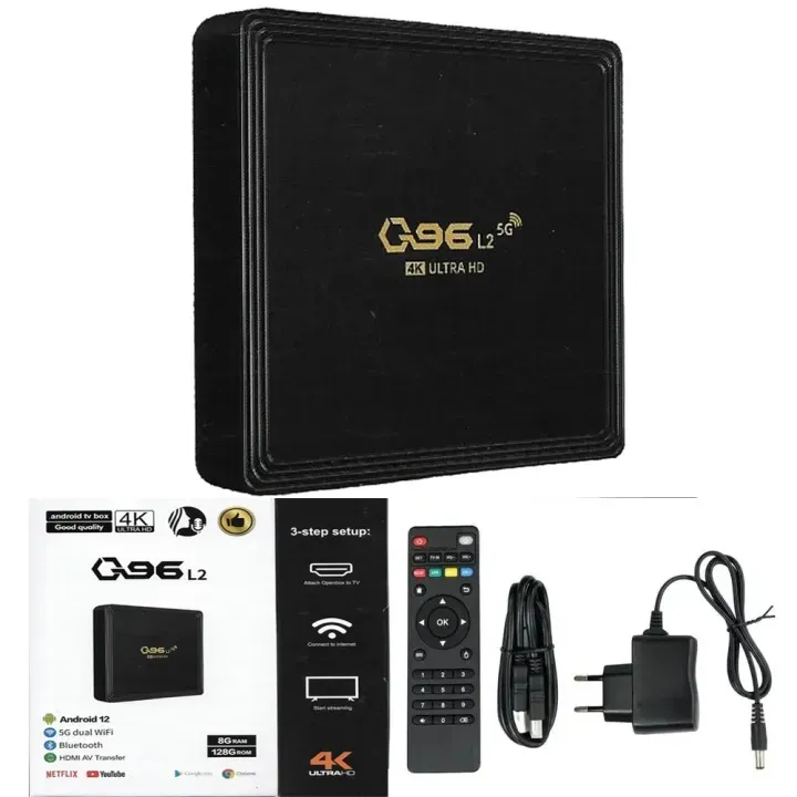 Q96 L2 Smart TV Box Android15 Amlogic S905L2 Quad Core