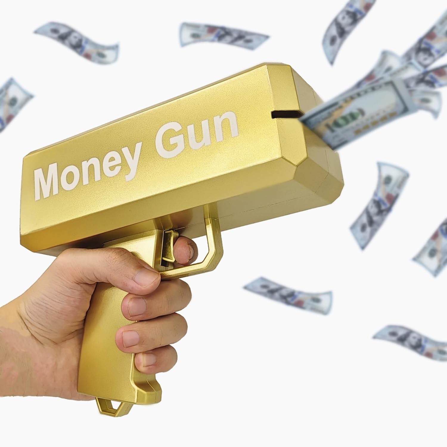 Sbrvaniy Super Gun Shooter Playing Spary Make it Rain Cash Gun