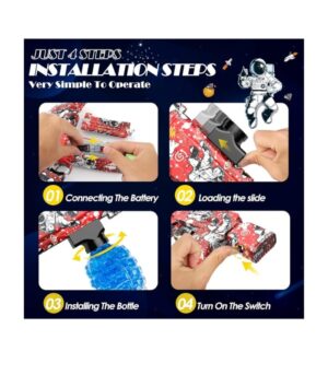 Shooting Elite Gun with Glass Play for Kids with 1 Shooting Toy Gun