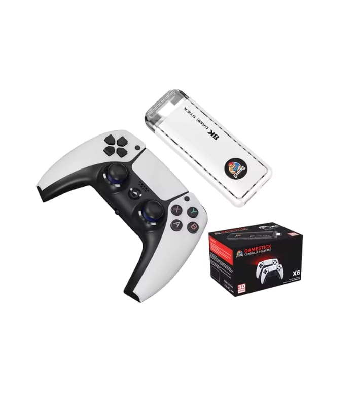 X6 64GB Classic 8K HD TV 40000+ Games with Console Wireless 2.4G Games Stick