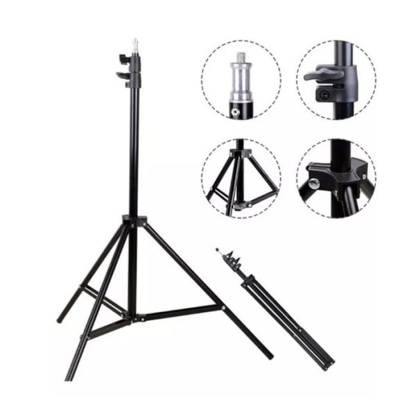 Flash Light Camera Tripod Stand 2.1M