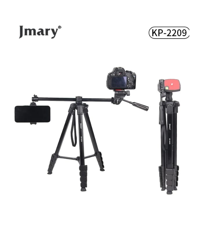Jmary KP-2209 1.7M Horizontal Axis Tripod with Extendable Arm
